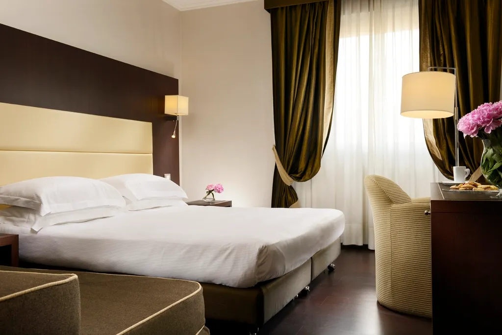 DOUBLE SINGLE USE STANDARD Room, Grand Hotel Palatino, Rome