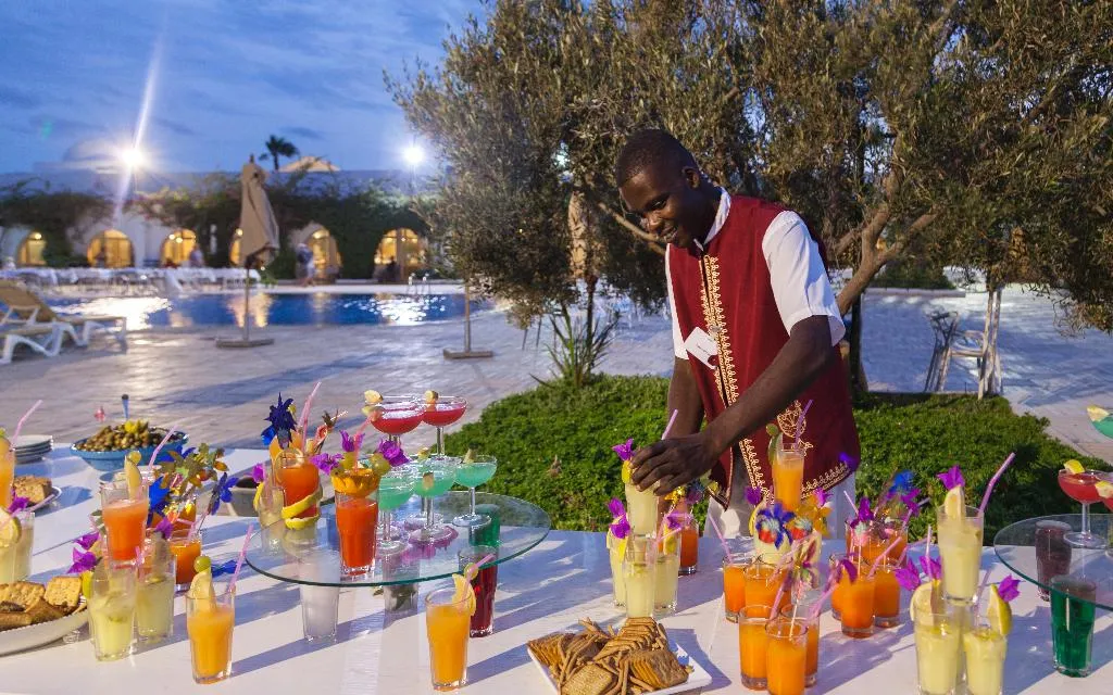 Bar, Seabel Rym Beach Djerba, Tunisia