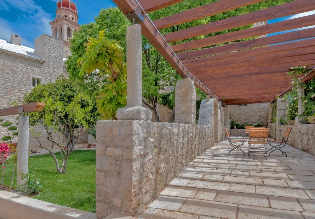 Terrace, Puteus Palace Heritage hotel, Split