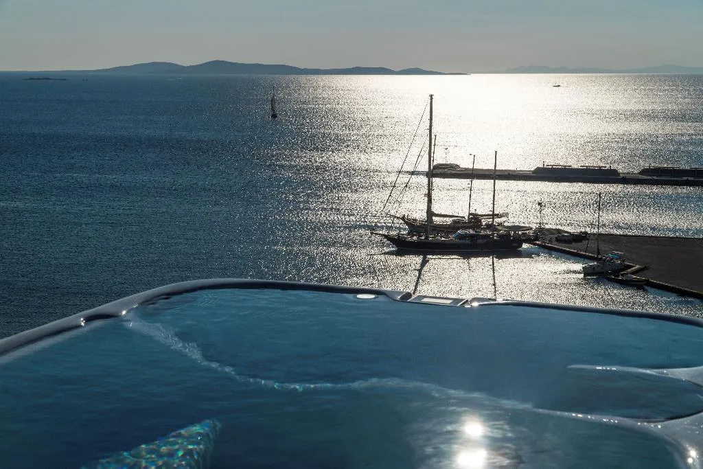 DOUBLE WITH JACUZZI Room, Mykonos Riviera Hotel & Spa, Mykonos