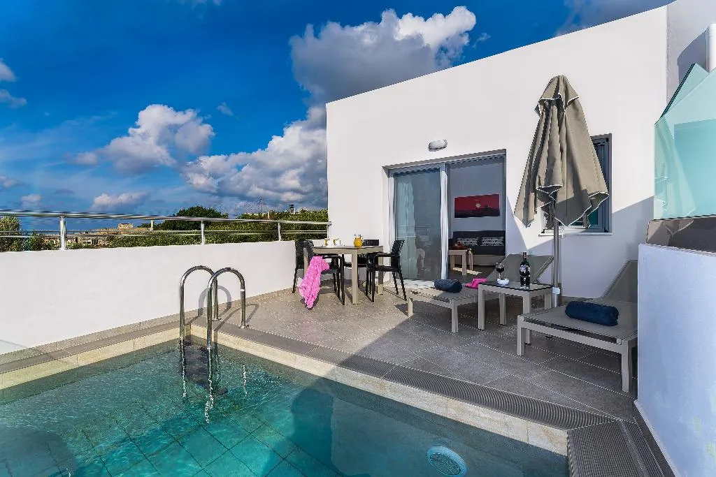 APARTMENT DELUXE SEA VIEW Room, Sunset Elafonisi Apartments, Crete