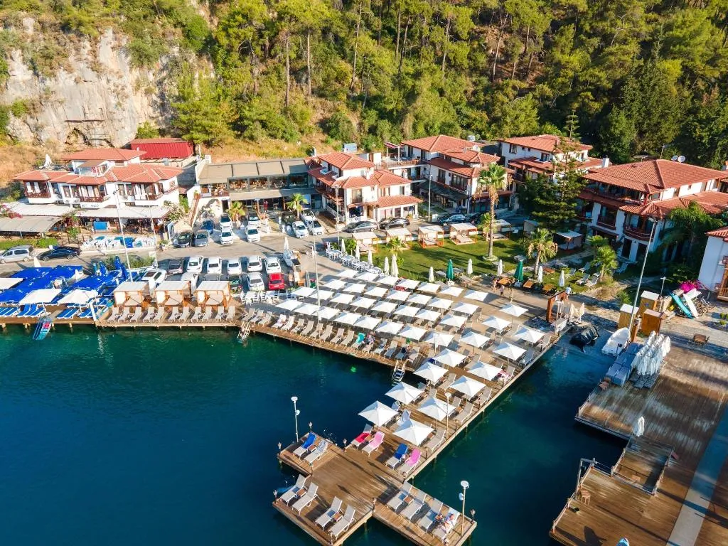 General view, Iskelem Otel, Dalaman