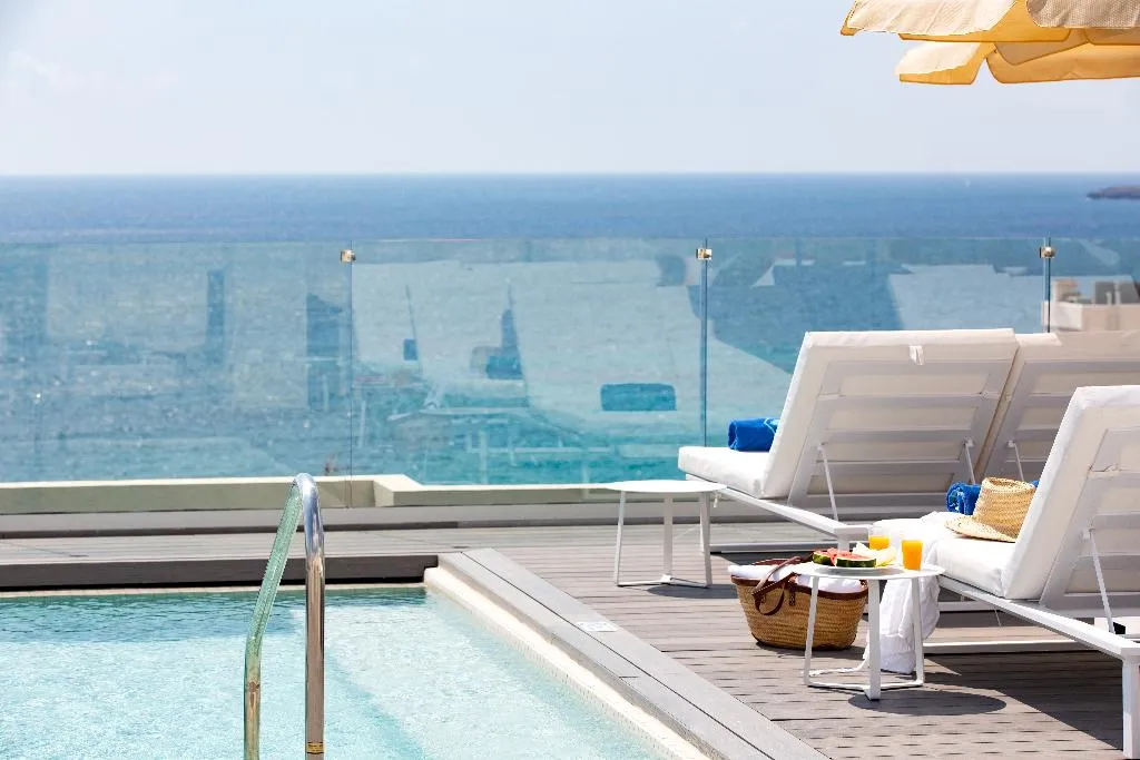 Terrace, Hotel Sabina Playa, Majorca
