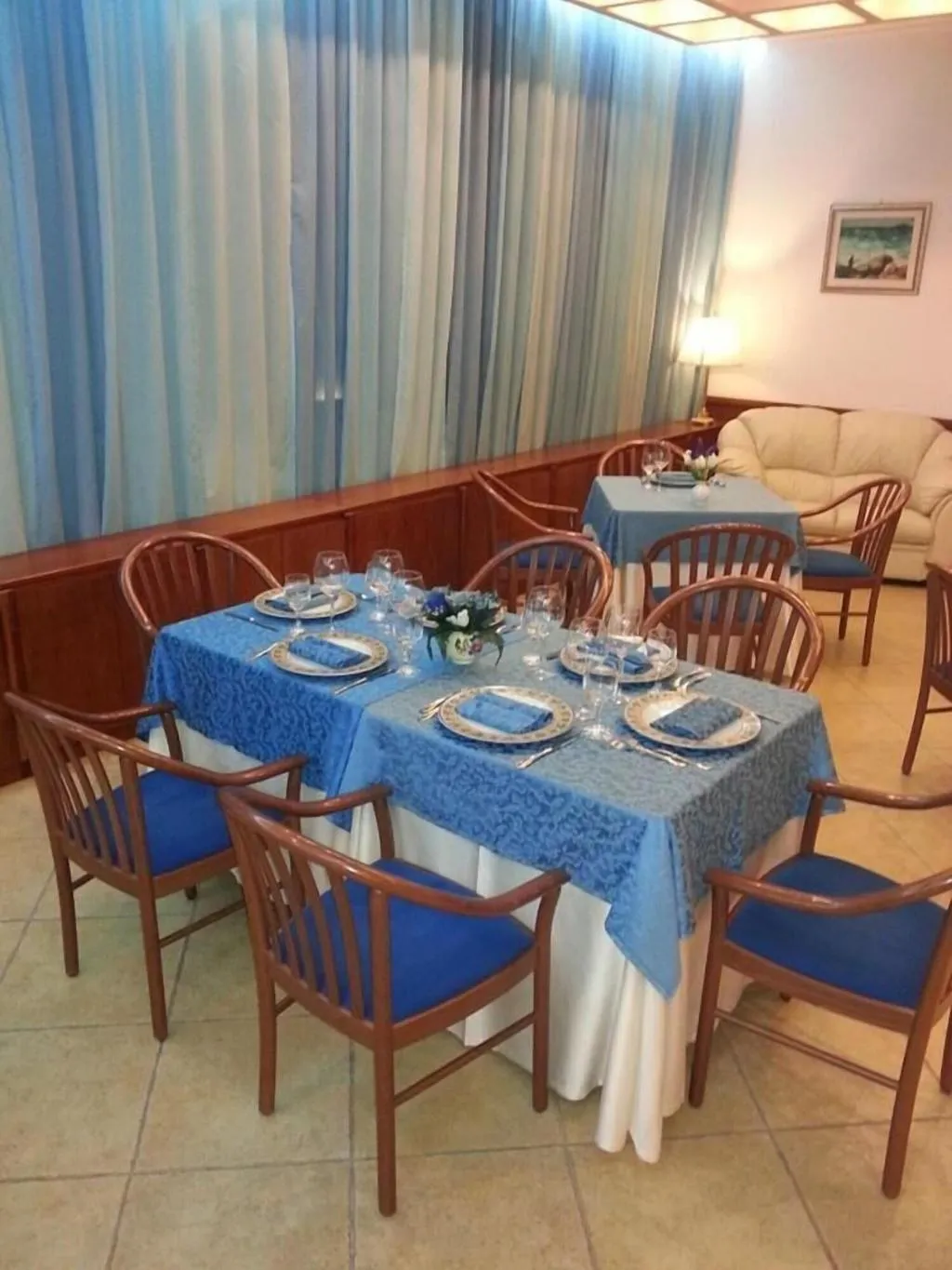 Restaurant, Hotel Maddaloni, Naples