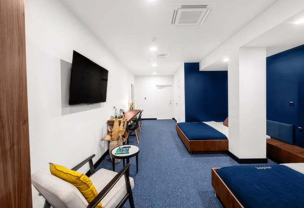 FAMILY ROOM EXECUTIVE KING BED Room, Kepler Club Riga Airport Hotel - Landside, Riga