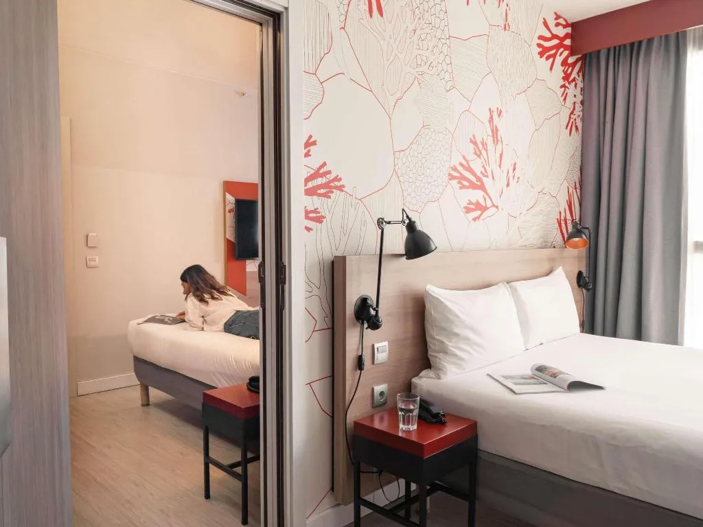 DOUBLE CAPACITY 2 Room, ibis Styles Barcelona City Bogatell, Barcelona