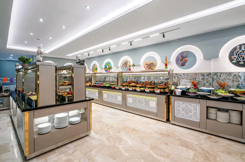 Restaurant, Club Big Blue Suite Hotel, Antalya