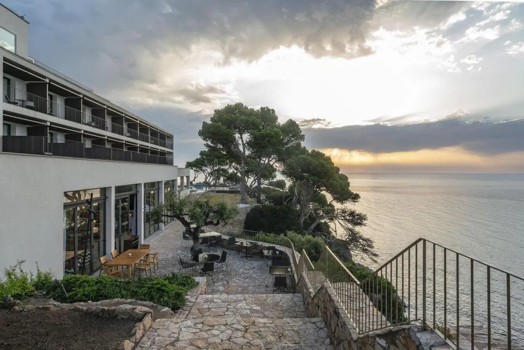 Terrace, Parador de Aiguablava, Costa Brava