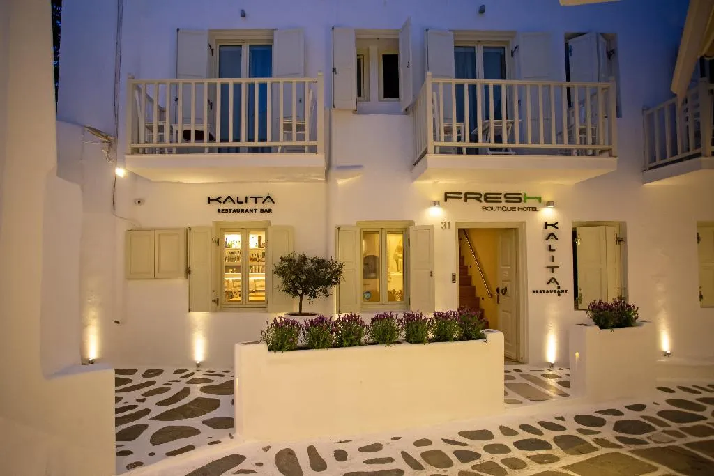 General view, Fresh Boutique hotel, Mykonos