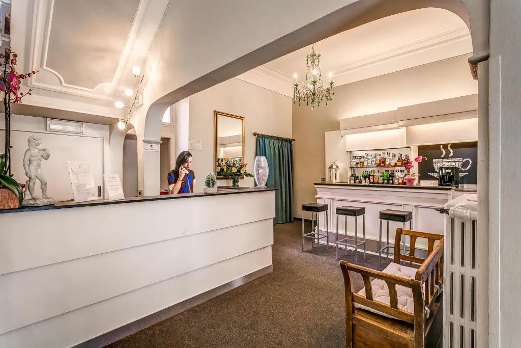Lobby, Hotel Arno Bellariva, Florence
