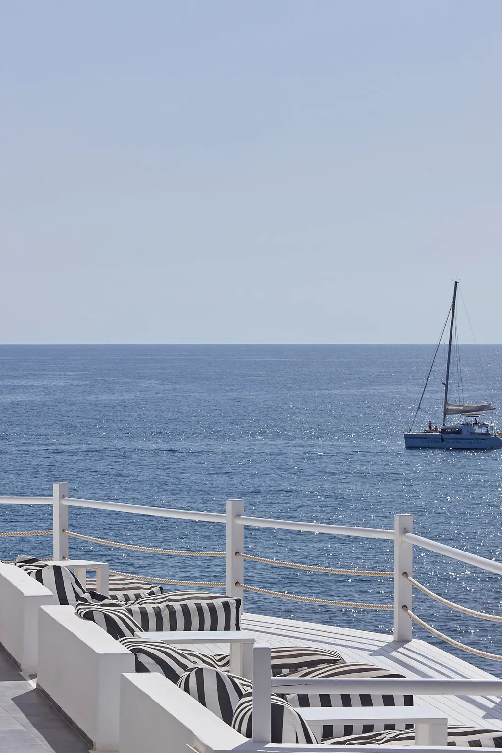 Terrace, Notos Therme & Spa By Mr and Mrs White, Santorini
