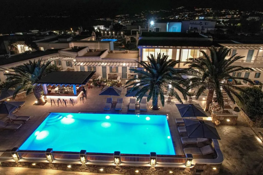 General view, Petinaros, Mykonos