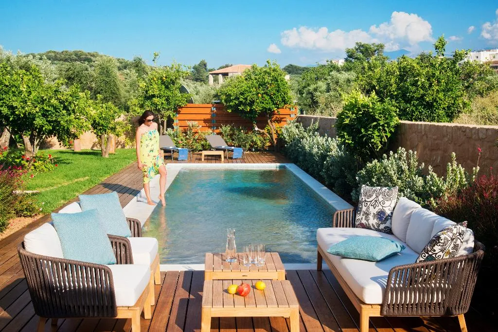 VILLA THREE BEDROOMS Room, Conte Marino Villas, Crete