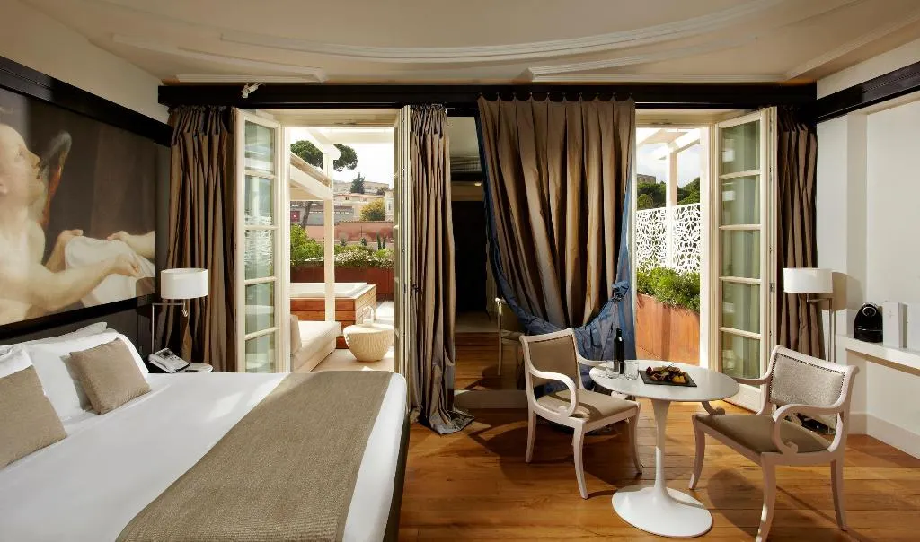 DOUBLE WITH TERRACE Room, Villa Agrippina Gran Meliá, Rome