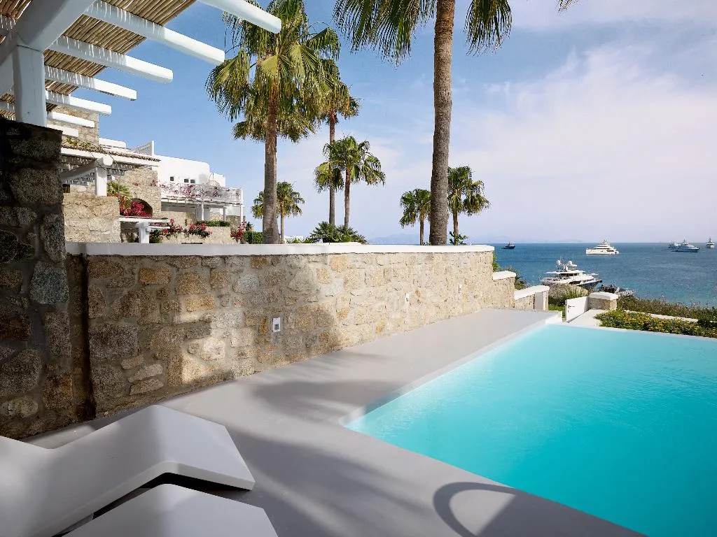 SUITE WITH PRIVATE POOL Room, Mykonos Blu, A Resort to Live, Mykonos