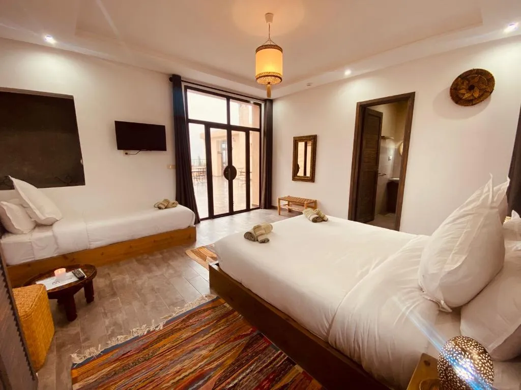 FAMILY ROOM WITH DOUBLE BED Room, Dar Ayman hotel, Essaouira