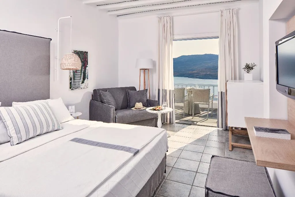 DOUBLE PREMIUM SEA VIEW Room, Archipelagos Hotel, Mykonos