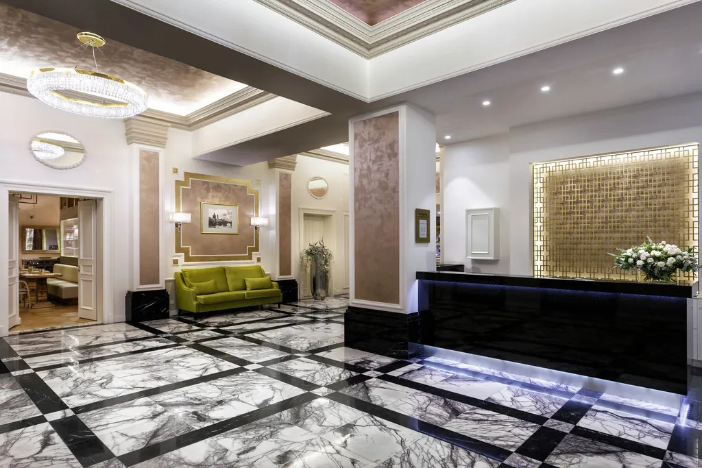 Lobby, Cosmopolitan Hotel Prague, Prague