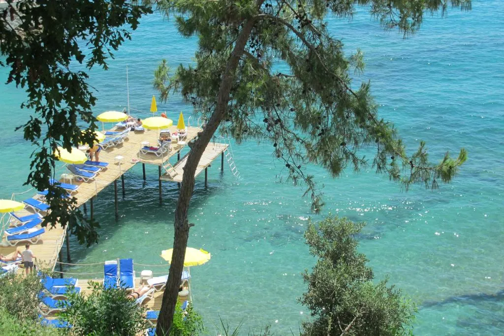 Beach, Aska Bayview Resort, Antalya