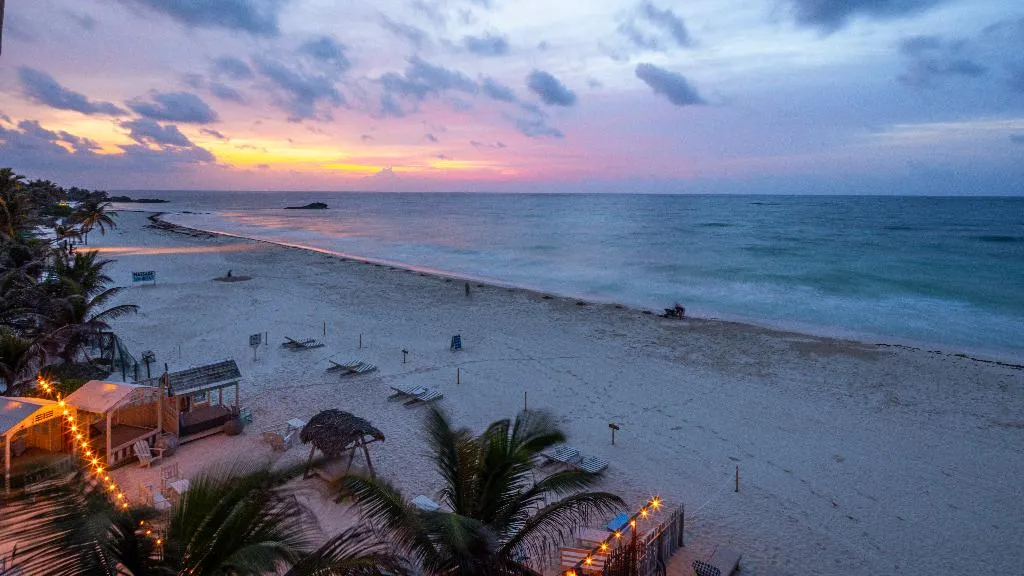 Beach, Hotelito Azul, Cancun Area