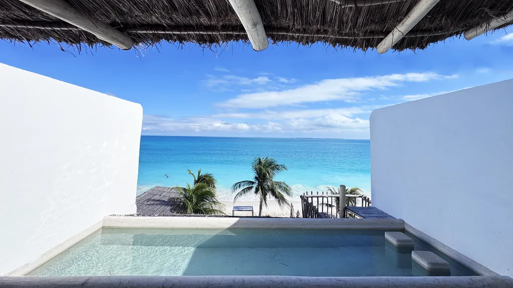 DOUBLE DELUXE OCEAN VIEW Room, Punta Blanca Beachfront Boutique Hotel, Cancun Area