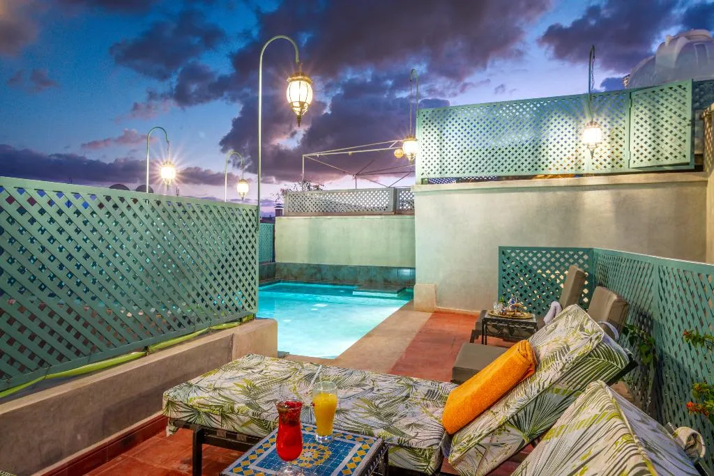 Terrace, Riad Diamond Of Marrakech, Marrakech