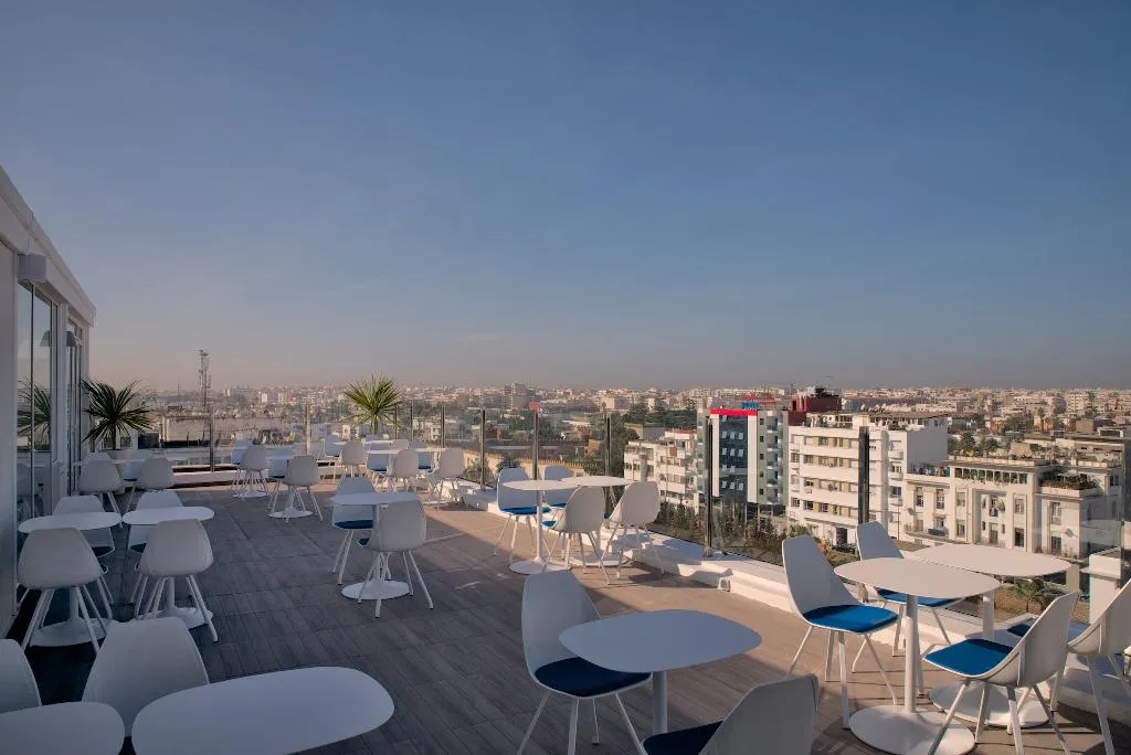 Terrace, Onomo Hotel Rabat Terminus, Rabat