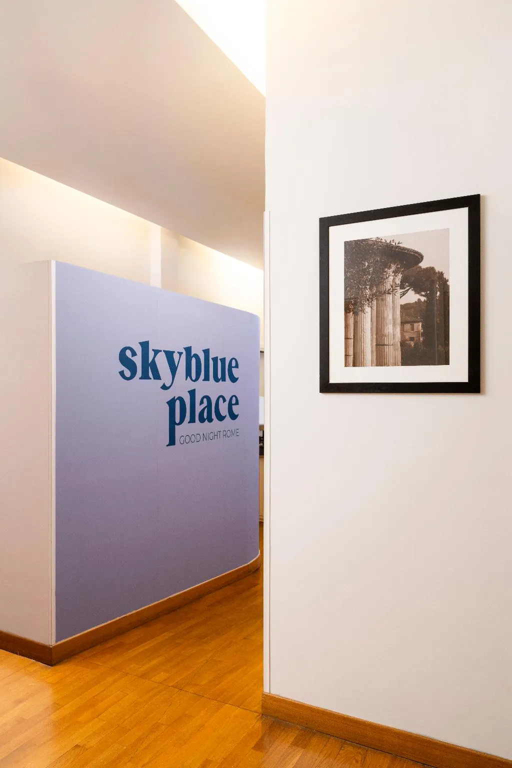 Lobby, Sky Blue Place, Rome