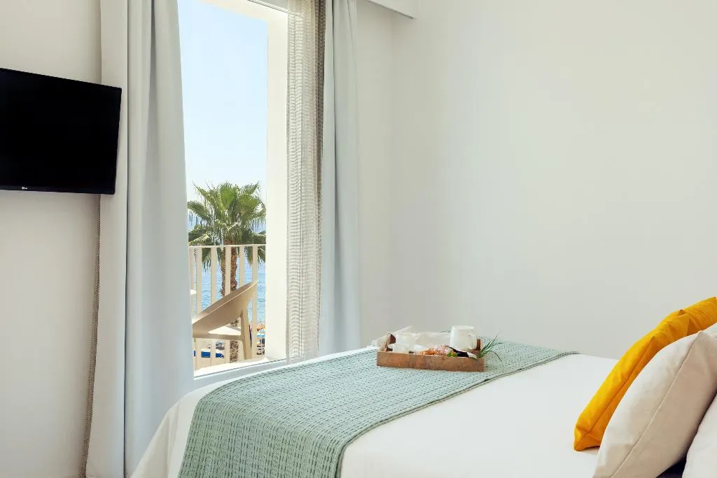 JUNIOR SUITE SEA VIEW WITH BALCONY Room, Albatros Beach Hotel - Letojanni, Taormina