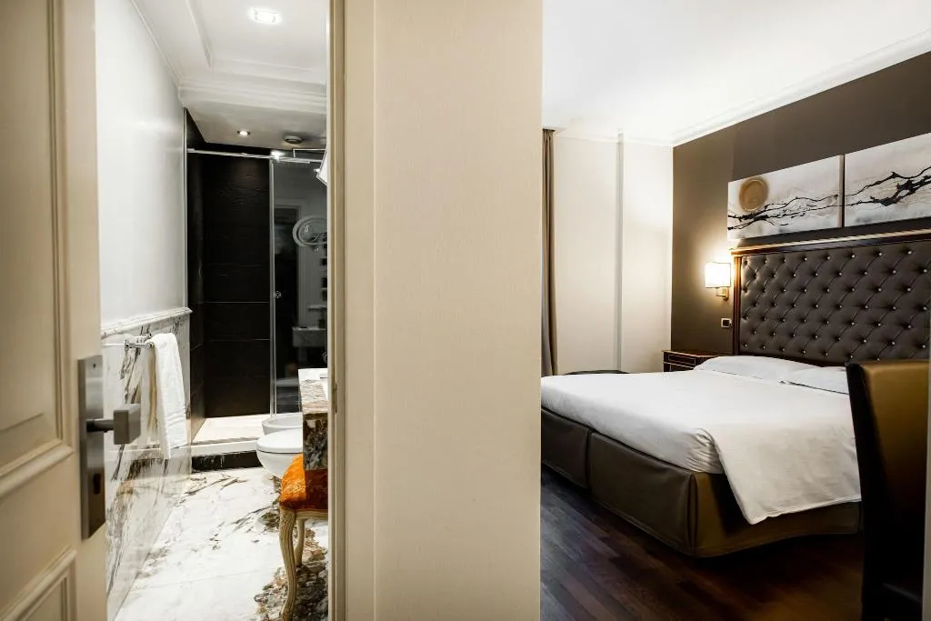 Double or Twin STANDARD Room, Trilussa Palace Congress & Spa, Rome
