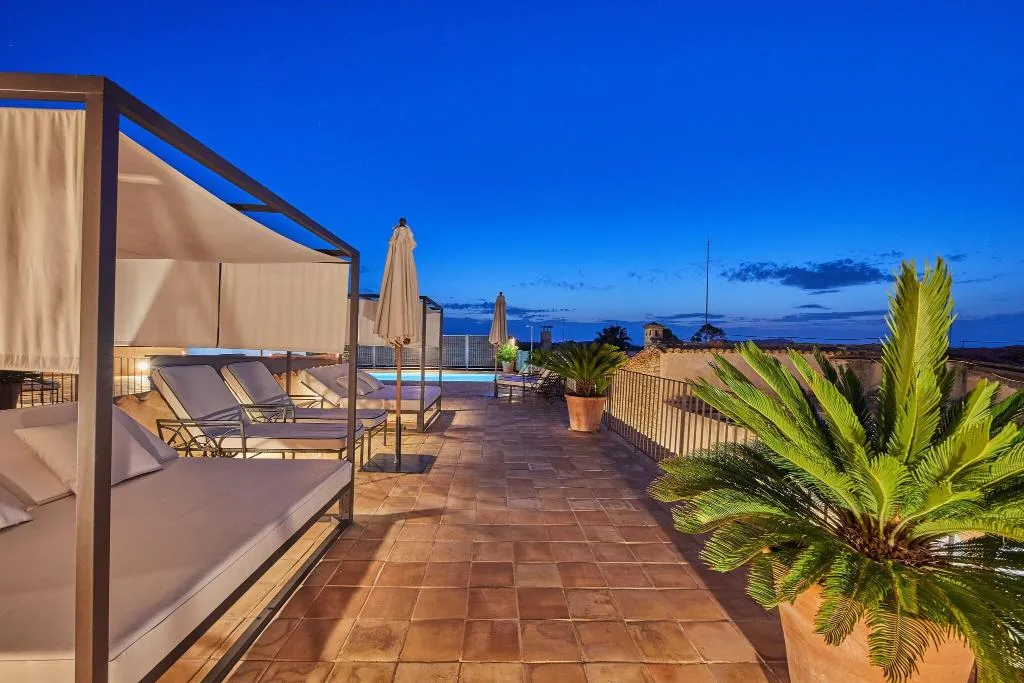 Terrace, Cas Comte Petit Hotel & Spa, Majorca