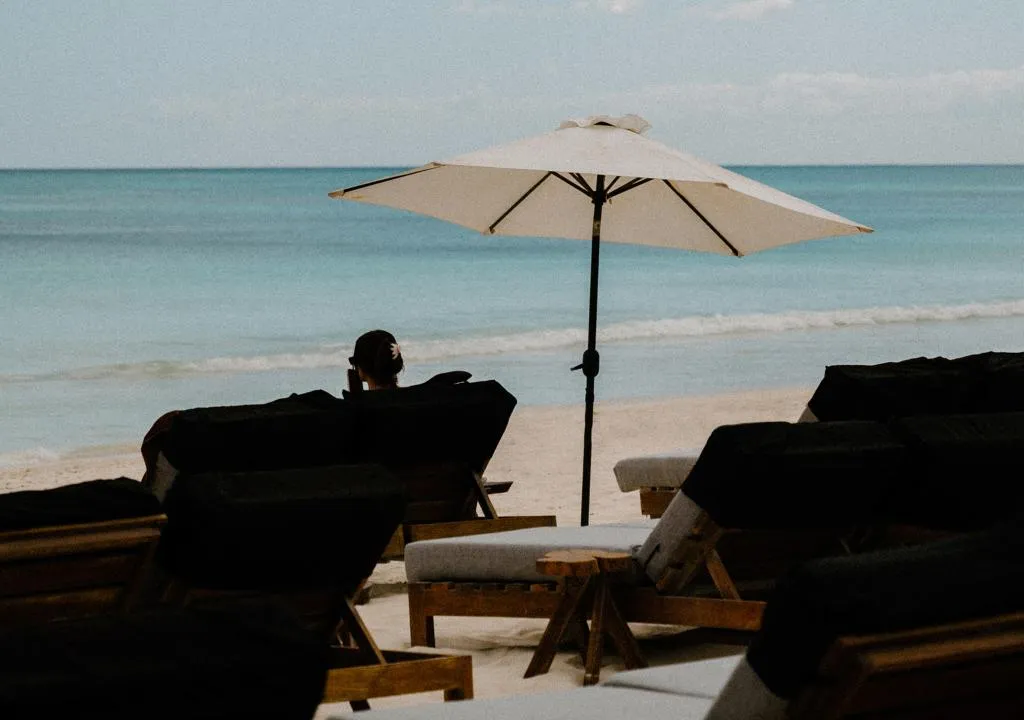 Beach, Hotelito Azul, Cancun Area