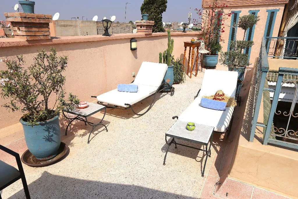 Terrace, Riad Ambre Et Jasmin, Marrakech