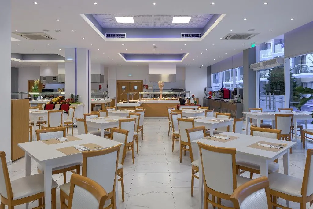 Restaurant, Oceanis Park Hotel, Rhodes