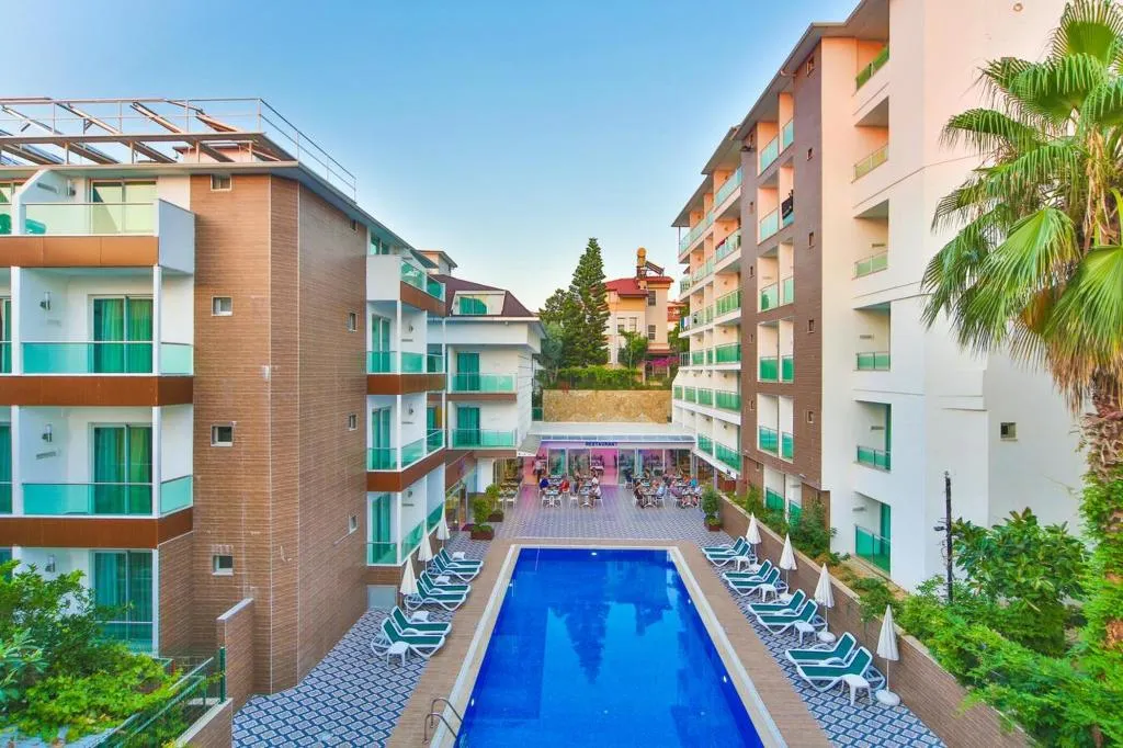 General view, Kleopatra Atlas Hotel, Antalya