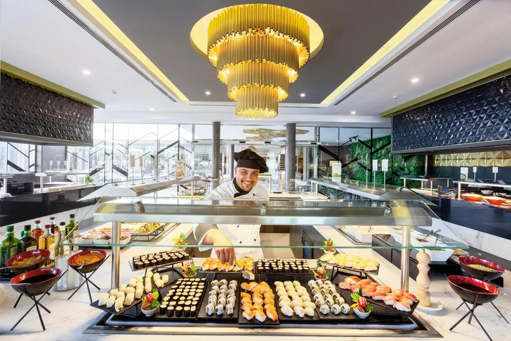 Restaurant, Hotel Riu Palace Oasis, Gran Canaria