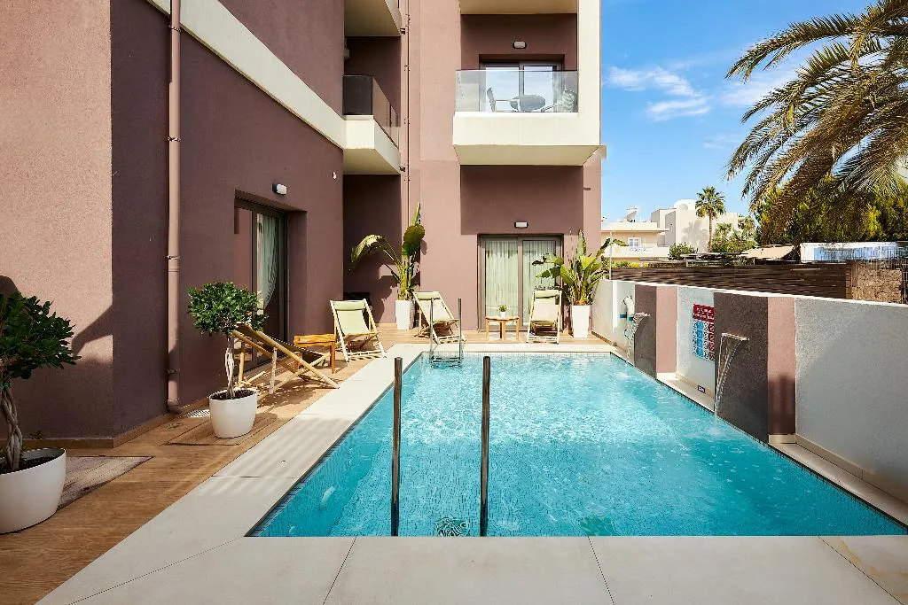 Double or Twin POOL VIEW Room, Dionisos Hotel, Crete