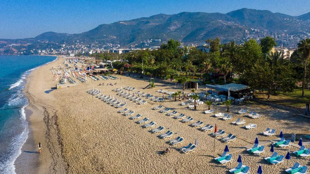 Beach, Aslan City Kleopatra Hotel, Antalya