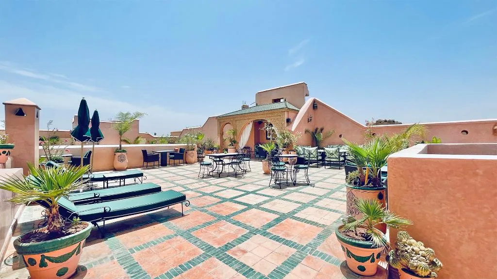 Terrace, Riad and Spa Esprit Du Maroc, Marrakech