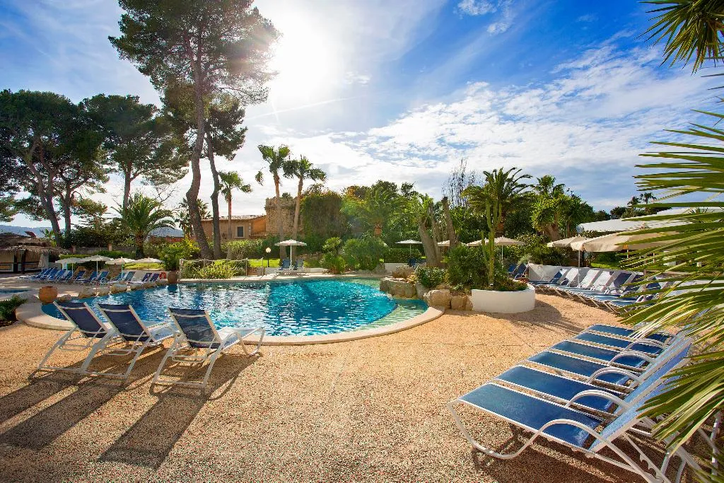 Terrace, Hipotels Eurotel Punta Rotja, Majorca