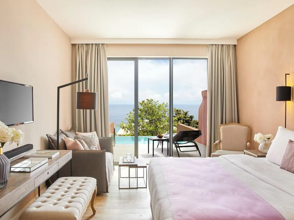 JUNIOR SUITE WITH PRIVATE POOL Room, Marbella Nido Suite Hotel & Villas, Corfu