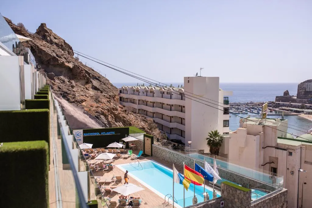 DOUBLE SINGLE USE SEA VIEW Room, IG Nachosol Atlantic & Yaizasol by Servatur, Gran Canaria
