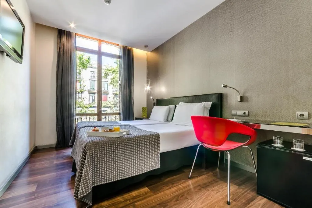 DOUBLE SINGLE USE WITH VIEWS Room, Dorma Ramblas Boquería, Barcelona
