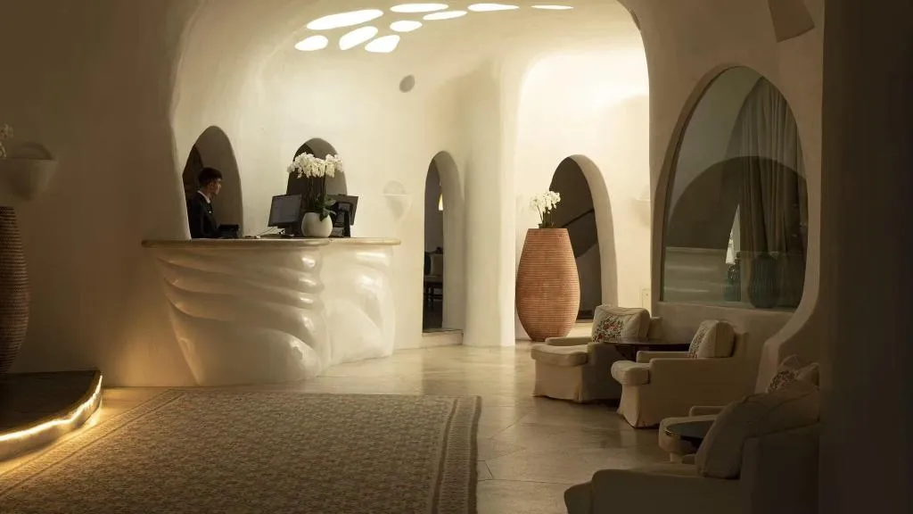 Lobby, Romazzino, A Belmond Hotel, Costa Smeralda, Olbia