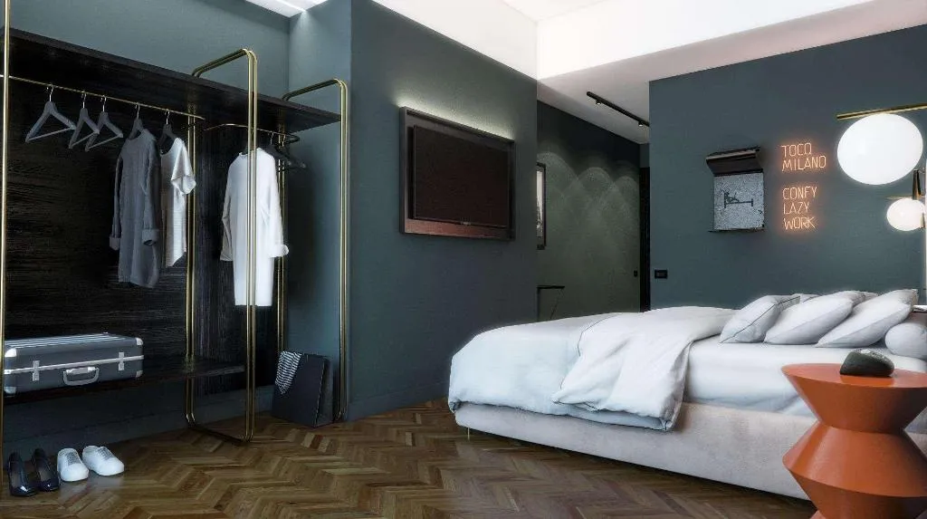 Room, Hotel Tocq, Milan