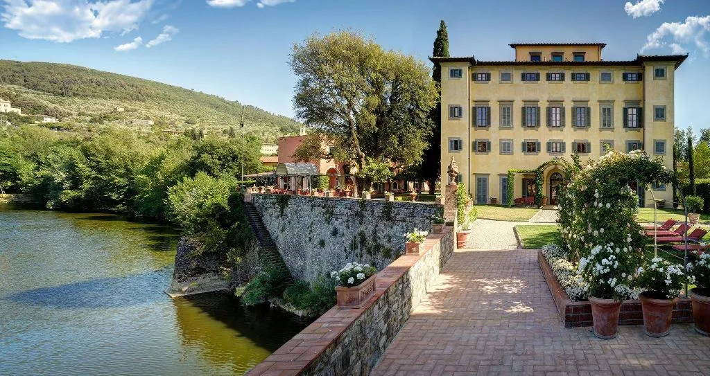 General view, Villa La Massa, Florence