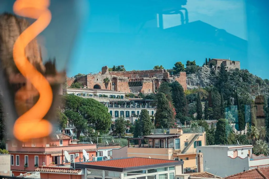 Terrace, Villa Paradiso, Taormina