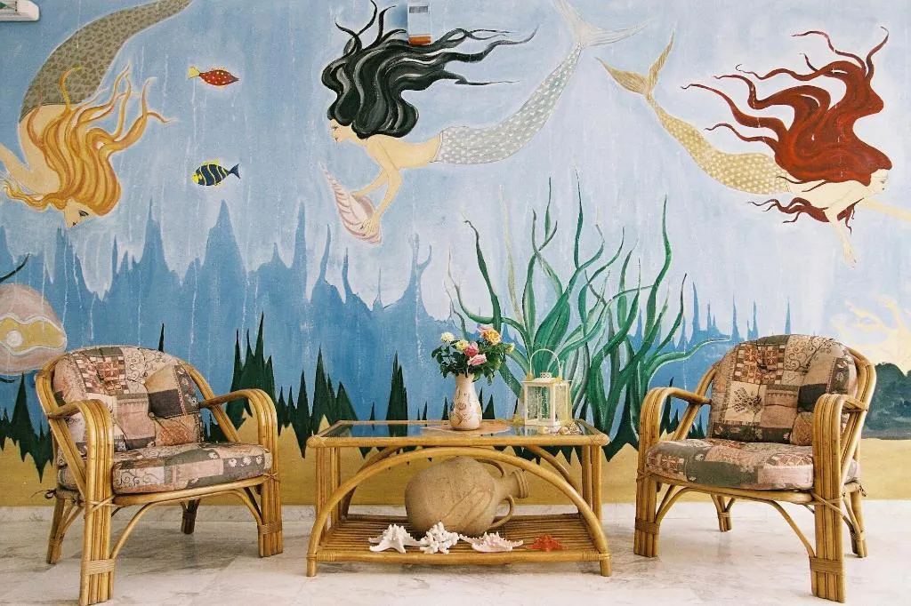 Lobby, Niriides Hotel, Crete
