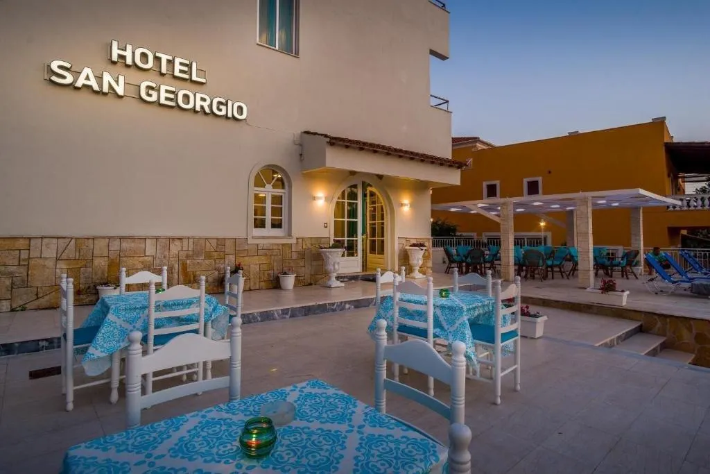 Restaurant, San Georgio Hotel, Corfu