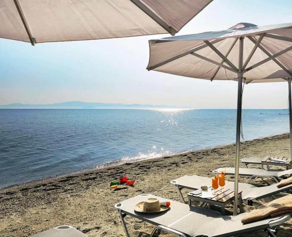 Beach, Ostria Sea Side Hotel, Halkidiki
